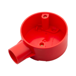 20 mm PVCu Conduit Terminal Box Red