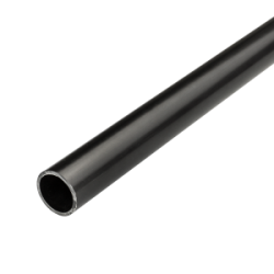 25 mm PVCu Round Conduit Heavy Gauge Black (3m Length)