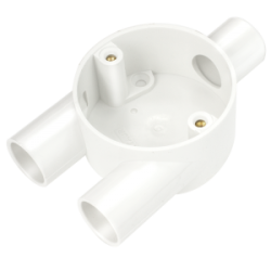 20 mm PVCu Conduit Y Box White