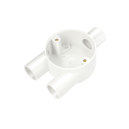 20 mm PVCu Conduit Y Box White