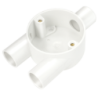 20 mm PVCu Conduit Y Box White