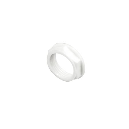 20 mm PVCu Locknut White