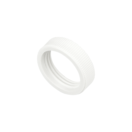 20 mm Screwed Lockring White