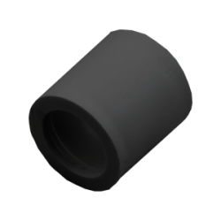 20 mm to 16 mm PVCu Conduit Reducer Black