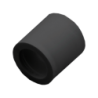 20 mm to 16 mm PVCu Conduit Reducer Black