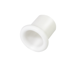 25 mm Bell Mouth Bush White