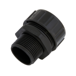 25 mm Flexible Conduit Adaptor White