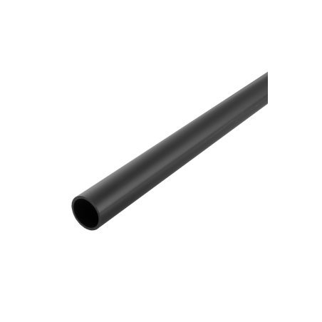 32 mm PVCu Round Conduit Heavy Gauge Black (3m Length)