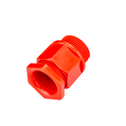 25 mm IP55 Nylon Compression Gland Large Red
