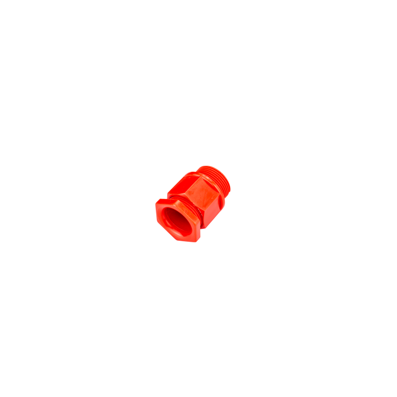 25 mm IP55 Nylon Compression Gland Large Red