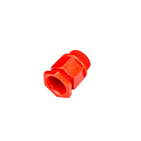 25 mm IP55 Nylon Compression Gland Large Red