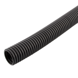 25 mm PVC Flexible Conduit Black (50m Coil)