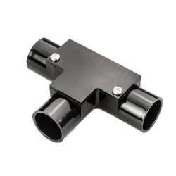 25 mm PVCu Conduit Inspection Tee Black
