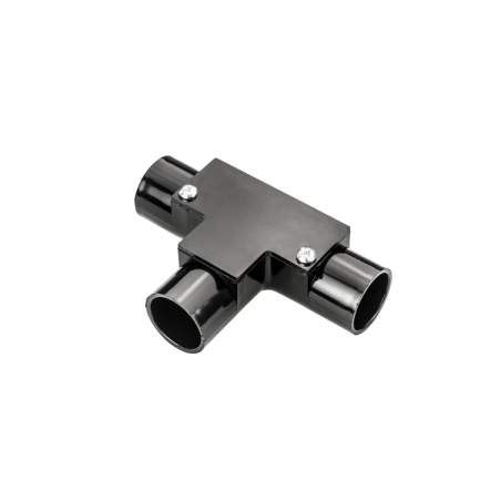 25 mm PVCu Conduit Inspection Tee Black