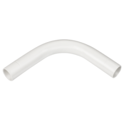 25 mm PVCu Conduit Slip Bend White