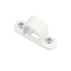 25 mm PVCu Conduit Spacer Bar Saddle White