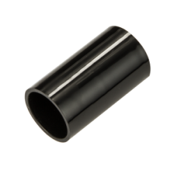 25 mm PVCu Conduit Straight Coupler Black