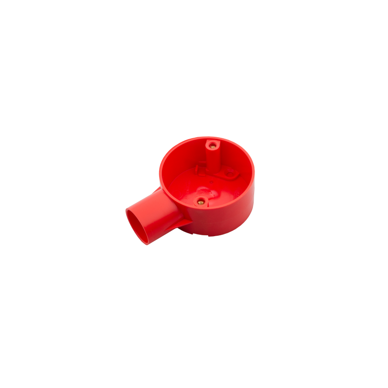 25 mm PVCu Conduit Terminal Box Red