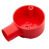 25 mm PVCu Conduit Terminal Box Red