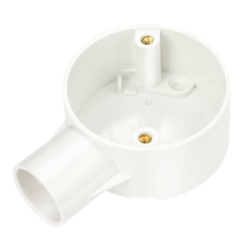 25 mm PVCu Conduit Terminal Box White