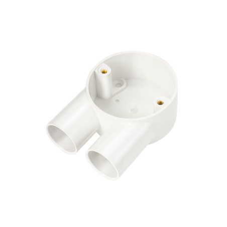 25 mm PVCu Conduit U Box White
