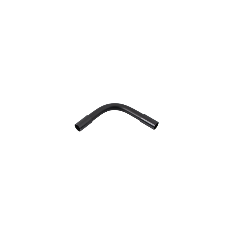 25 mm PVCu Heavy Gauge Normal Bend Black