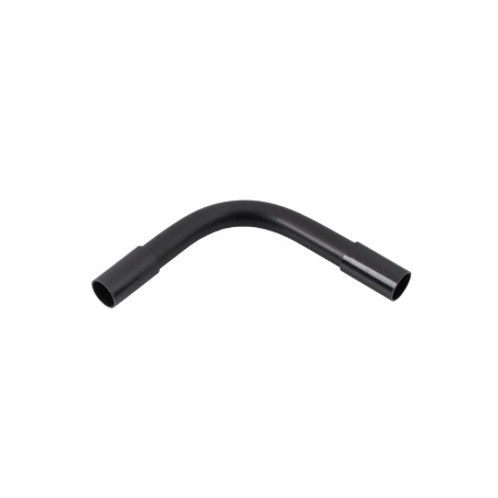 25 mm PVCu Heavy Gauge Normal Bend Black