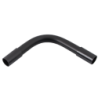 25 mm PVCu Heavy Gauge Normal Bend Black