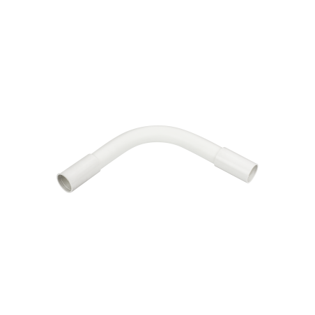 25 mm PVCu Heavy Gauge Normal Bend White
