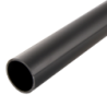 50 mm PVCu Round Conduit Heavy Gauge Black (3m Length)