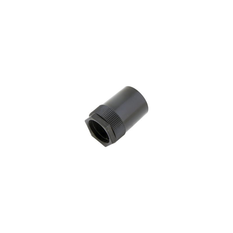 32 mm Female Adaptor with Male Bush Black