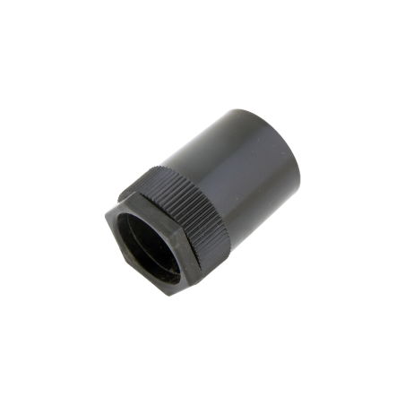 32 mm Female Adaptor with Male Bush Black