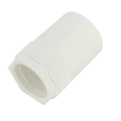 32 mm Female Adaptor with Male Bush White
