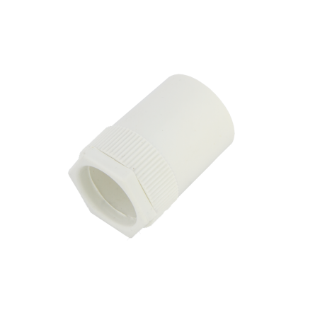 32 mm Female Adaptor with Male Bush White