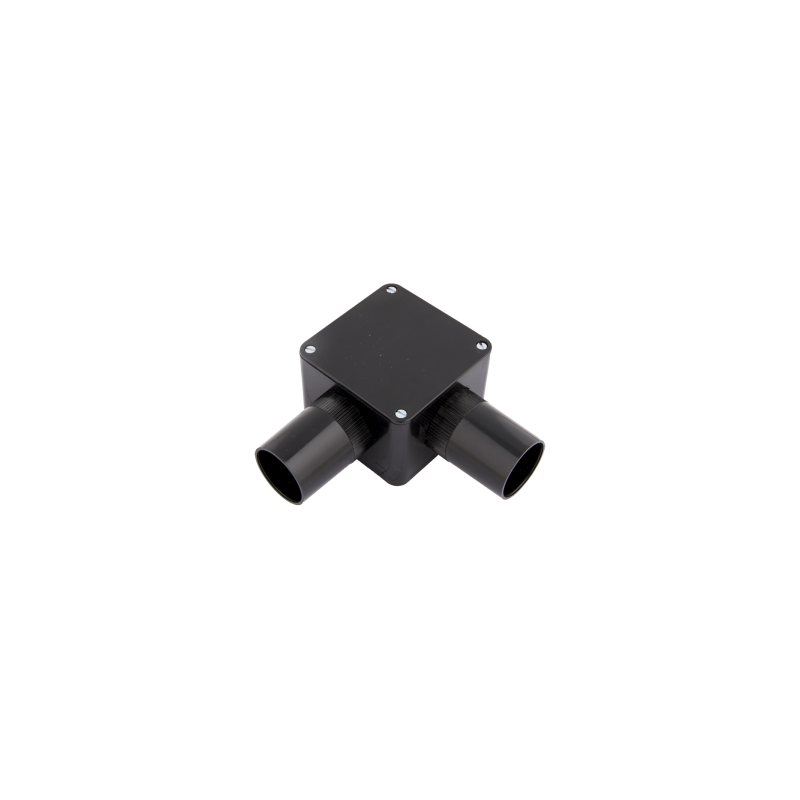 32 mm PVCu Conduit Angle Box Black