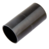 32 mm PVCu Conduit Straight Coupler Black