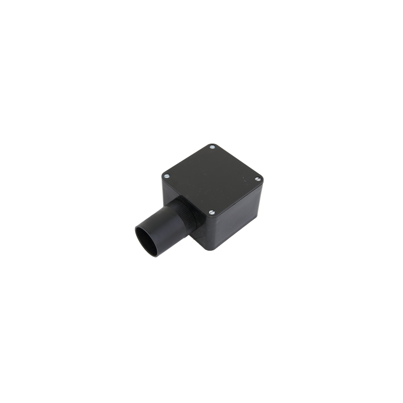 32 mm PVCu Conduit Terminal Box Black