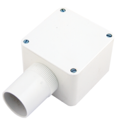 32 mm PVCu Conduit Terminal Box White