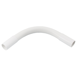 32 mm PVCu Heavy Gauge Normal Bend White