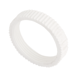 32 mm Screwed Lockring White