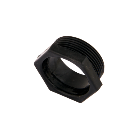 32 mm Screwed Male Bush Black