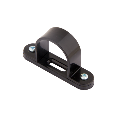 38 mm PVCu Conduit Spacer Bar Saddle Black