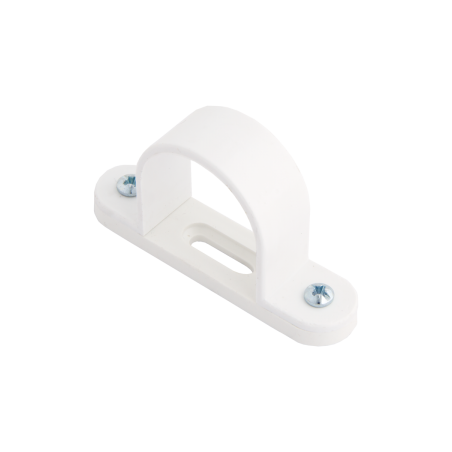 38 mm PVCu Conduit Spacer Bar Saddle White