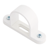 38 mm PVCu Conduit Spacer Bar Saddle White
