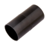 38 mm PVCu Conduit Straight Coupler Black