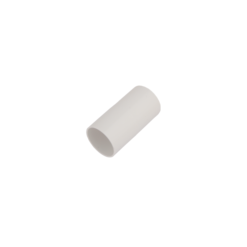 38 mm PVCu Conduit Straight Coupler White