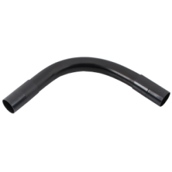 38 mm PVCu Heavy Gauge Normal Bend Black