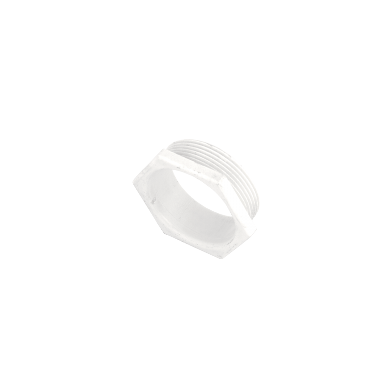 38 mm Screwed Male Bush White