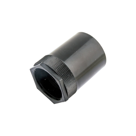 50 mm Female Adaptor with Male Bush Black