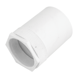 50 mm Female Adaptor with Male Bush White